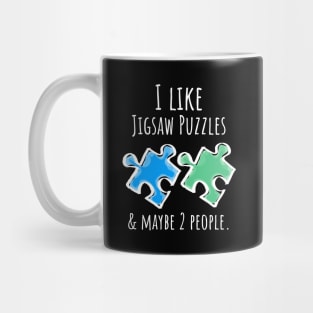 Jigsaw puzzles introvert Mug